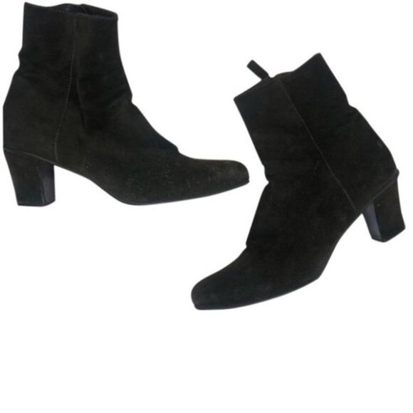 PRADA suede Classic ankle boot - Picture 3 of 8